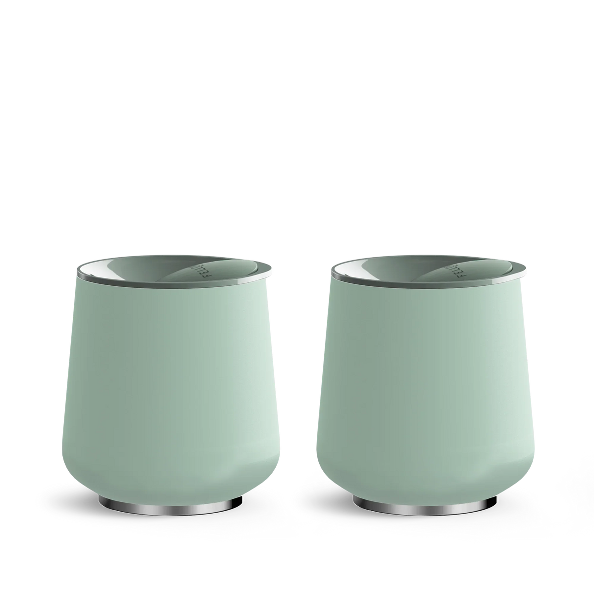 The Picnic Tumbler Set - The Picnic Tumbler Set - Ruby 12 oz (Set of 2) / Mint Chip | Fellow